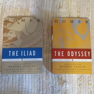The Iliad, The Odyssey, Books